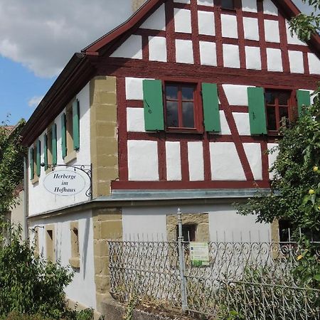 Pilger- Und Radlerherberge Herberge Im Hofhaus Colmberg ภายนอก รูปภาพ